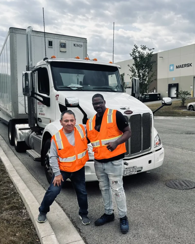 Team Drivers ready for a regional delivery